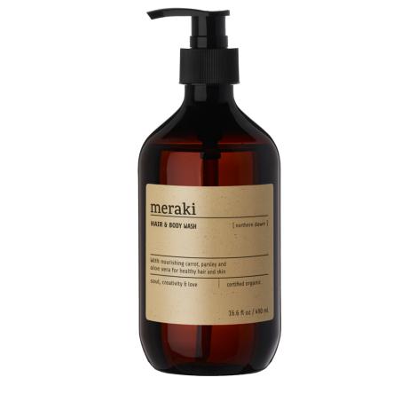 Hair and Body Wash, Northern dawn, 490 ml fra Meraki
