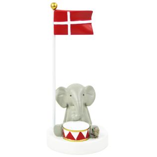 Bordpynt, Elefant med tromme, Kids by Friis