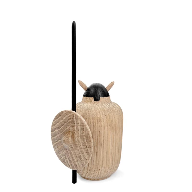 Gorm den Gamle, Træfigur 9 cm, Novoform