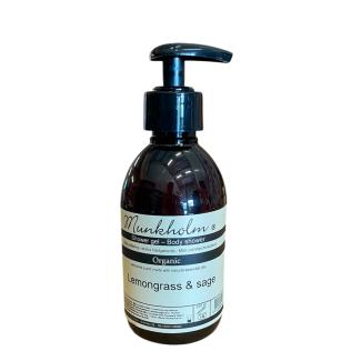 Shower Gel Organic, Lemongrass og Sage, 250 ml fra Munkholm