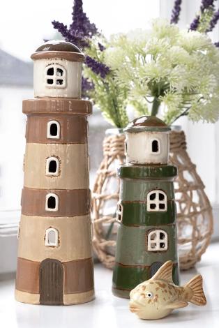 Keramik fyrtårn fra Det Gamle Apotek
