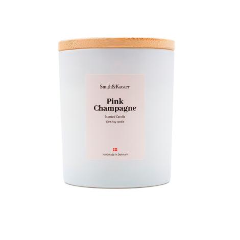 Duftlys Pink Champagne, 35H fra Smith & Køster