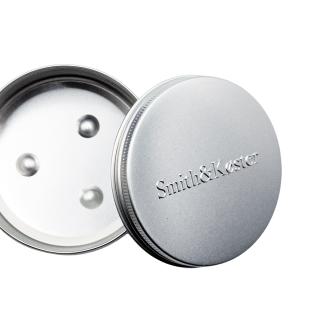 Rejsebeholder aluminium til fast shampoo fra Smith og Køster