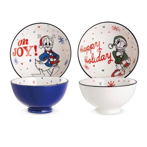Disney, Anders And og Andersine skåle, 2x 300 ml