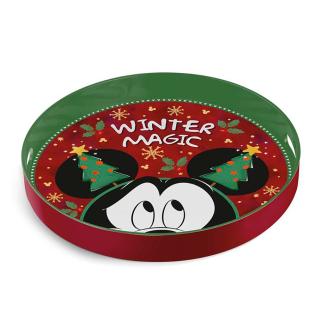 Disney, Jule Bakke med Minnie, grøn, 32 cm