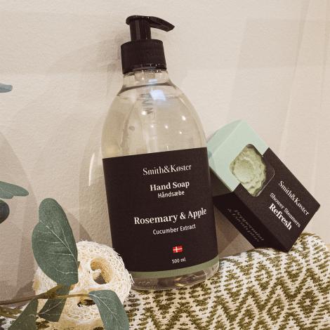 Flydende håndsæbe, Æble / Rosmarin fra Smith & Køster