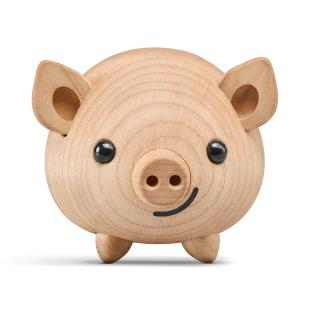 Grisen Tulle, 8 cm fra FableWood