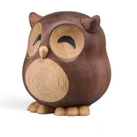 Uglen Villum, 8 cm fra FableWood