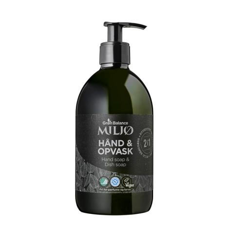  Håndsæbe og opvaskemiddel, 500 ml fra Grøn Balance