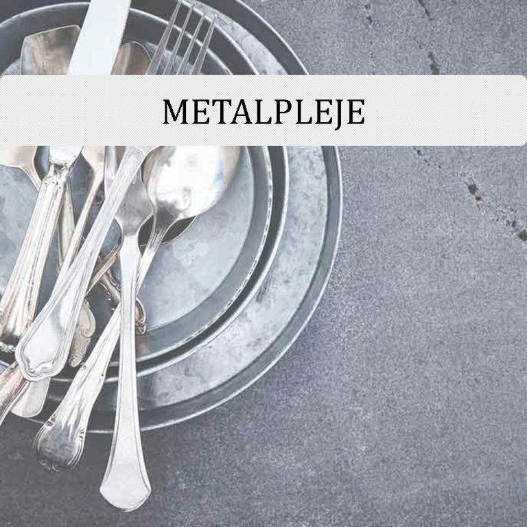 Sterling, metalpleje