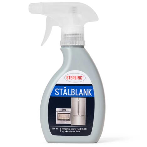 Stålblank Spray, 250 ml fra Sterling