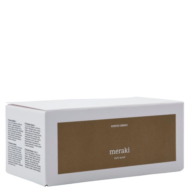 Dark Wood, 2 stk brændetid: 15 timer fra Meraki