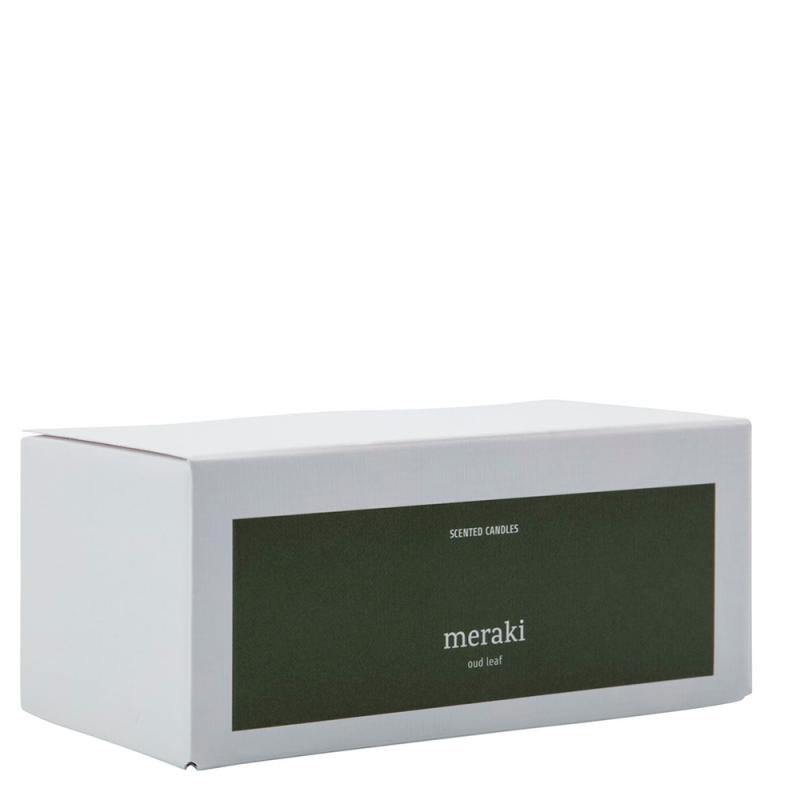 Duftlys, Oud Leaf, 2 stk fra Meraki