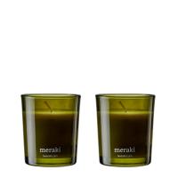 Duftlys, Lavender rain, 2 stk fra Meraki