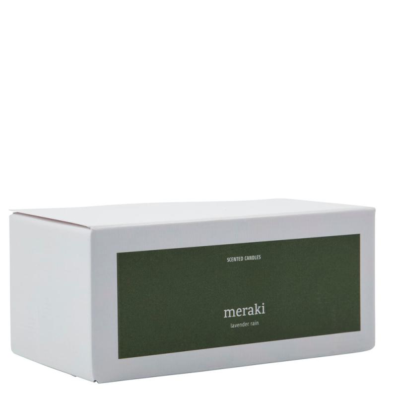 Duftlys, Lavender rain, 2 stk fra Meraki