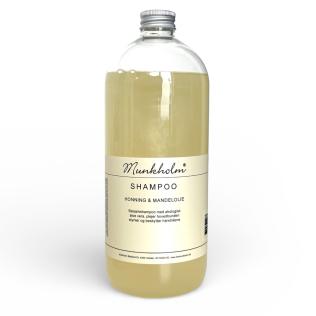 Shampoo med honning, 1 liter fra Munkholm