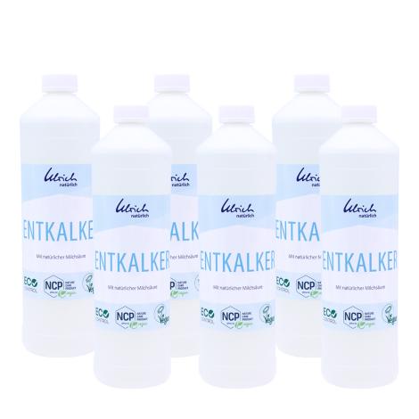 Økologisk afkalkning, mælkesyre, 6 stk. Ulrich natürlich
