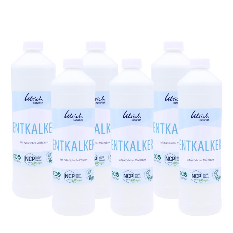 Økologisk afkalkning, mælkesyre, 6 stk. Ulrich natürlich
