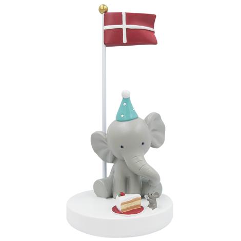 Bordpynt, Elefant med kage fra Kids by Friis