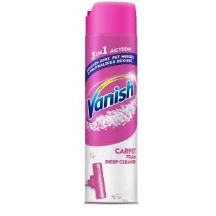 Vanish 3 i 1, Tæpperens, Spray 600 ml skum