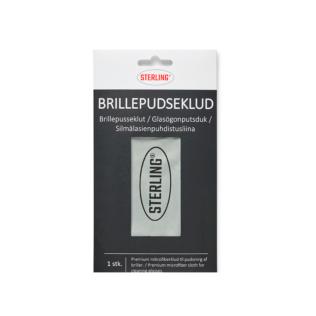 Brillepudseklud, Microfiber fra Sterling