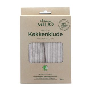 Klud, Microfiber køkkenklud, 2 stk. fra Grøn Balance
