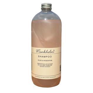 Shampoo med silke, 1 liter fra Munkholm
