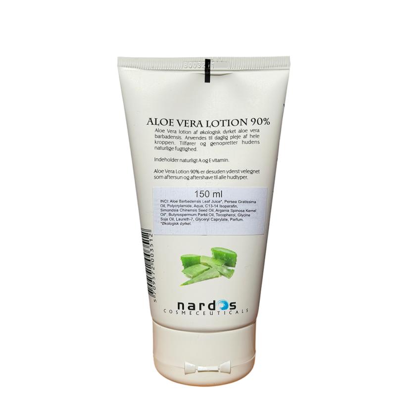 Aloe Vera, Lotion 90%, 150 ml, bagside