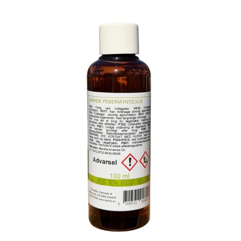 Japansk pebermynteolie, 100 ml 