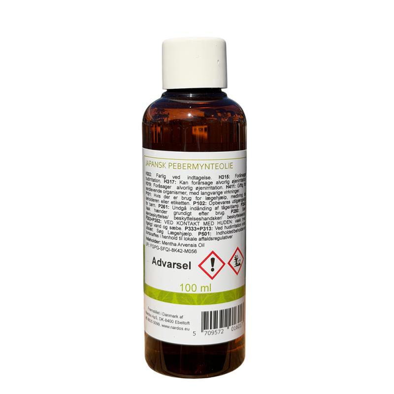 Japansk pebermynteolie, 100 ml 