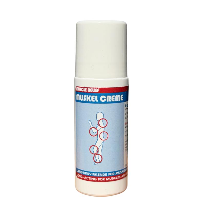 Muskelcreme, Langtidsvirkende, 75 ml roll-on fra Nardos