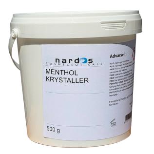 Menthol krystaller, 500 gram fra Nardos Vera Cura