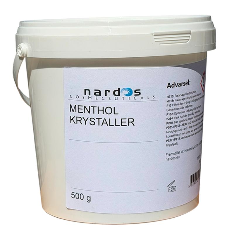 Menthol krystaller, 500 gram fra Nardos Vera Cura