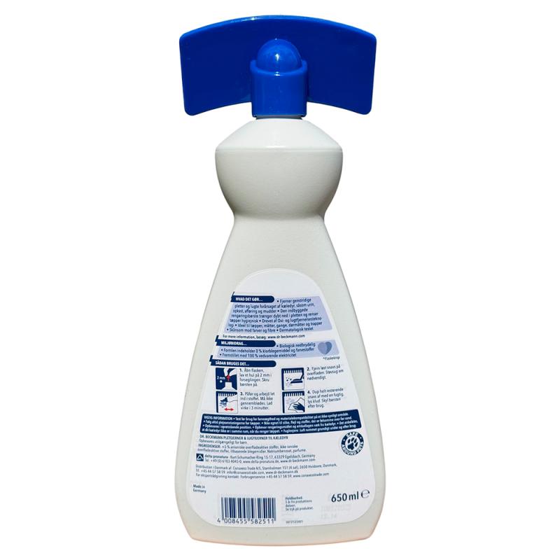 PET Stain and Odour remover bagside fra Dr. Beckmann