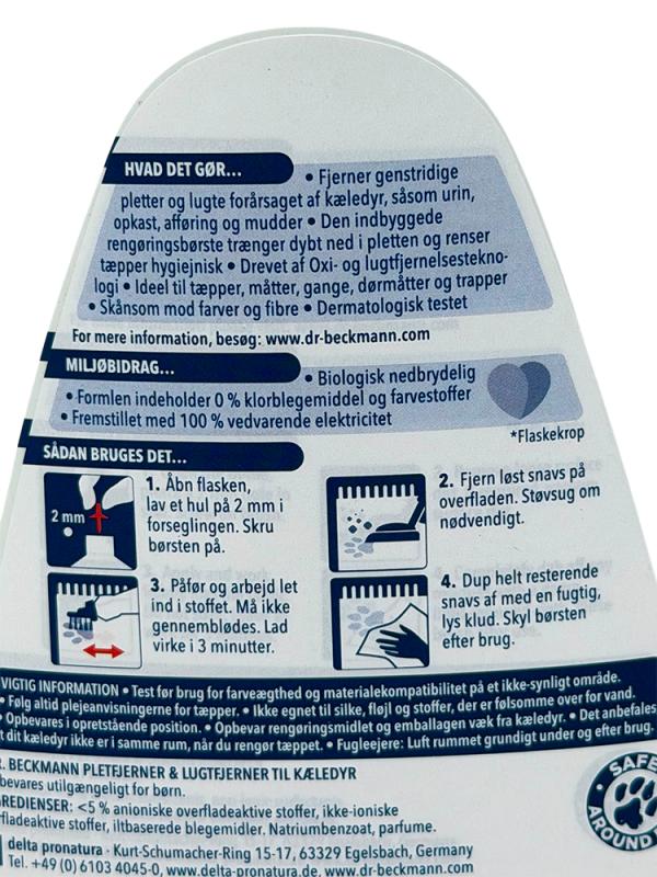 Dr. Beckmann, PET Stain and Odour remover