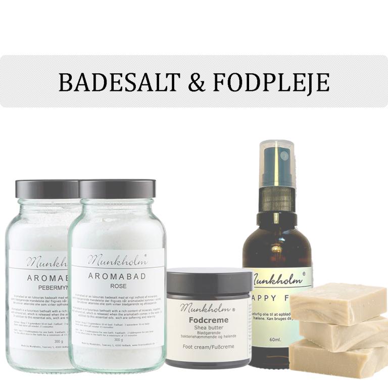 Munkholm badesalt og fodpleje