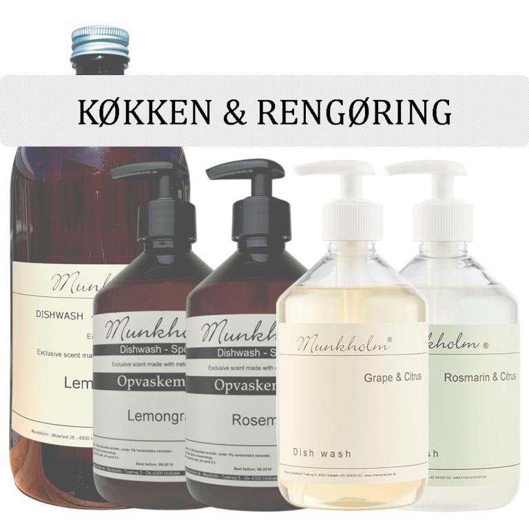 Munkholm bolig, opvask og rengøring