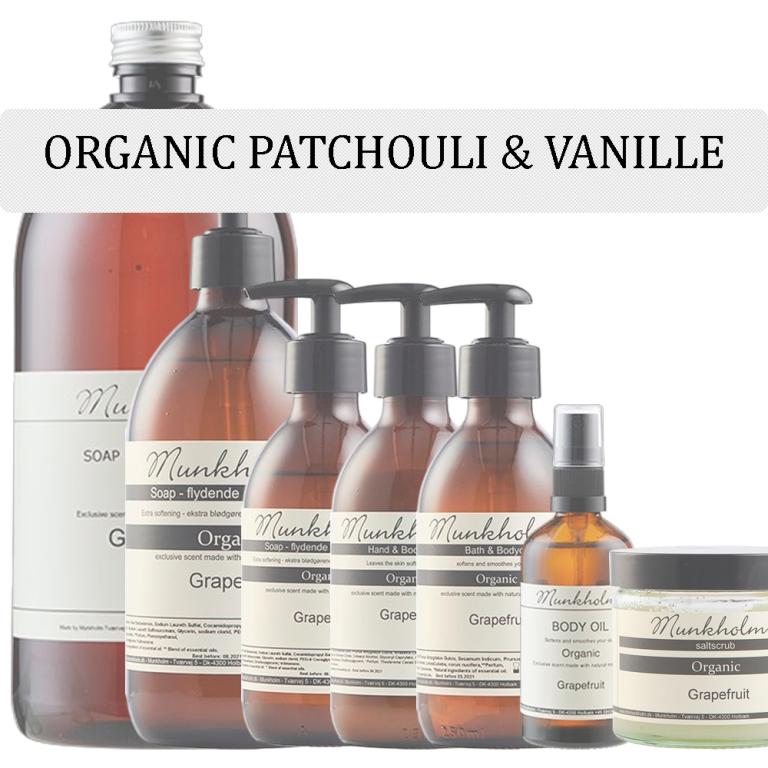 Organic Patchouli & Vanille