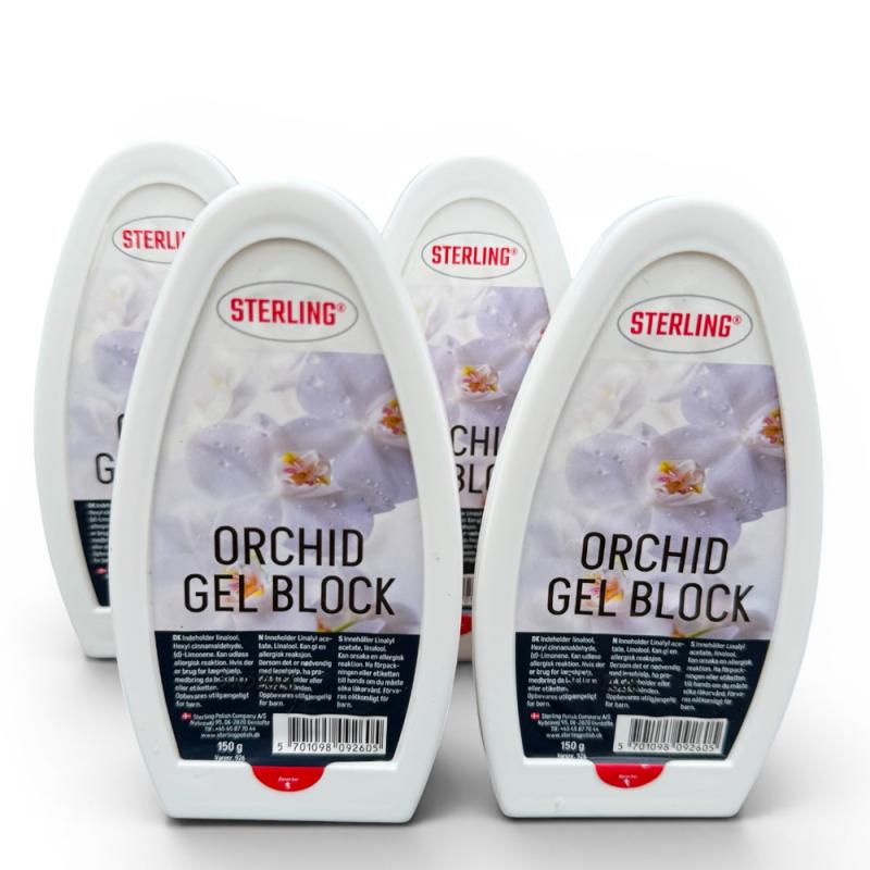 Sterling Luftfrisker, Blok med Orchid - 4 stk.