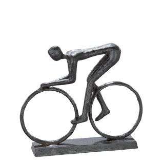 Cykelrytter, 15 cm i Jern