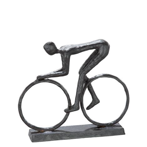 Cykelrytter, 15 cm i Jern