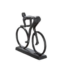 Cykelrytter, 15 cm i Jern