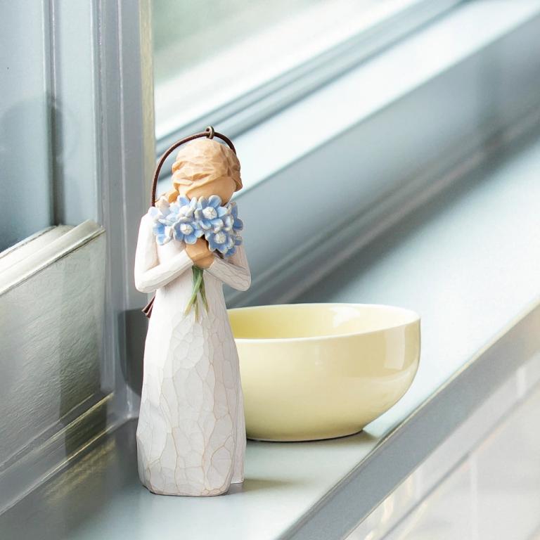 Blomster og figurer
