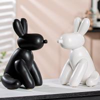 Balloon Dog, Lucy og Lotte i keramik, 25 cm