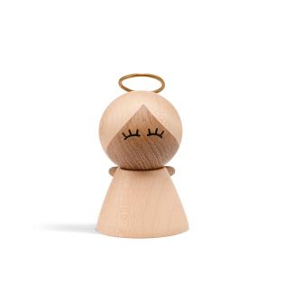 Englen Lærke, The small Angel, 8 cm fra FableWood
