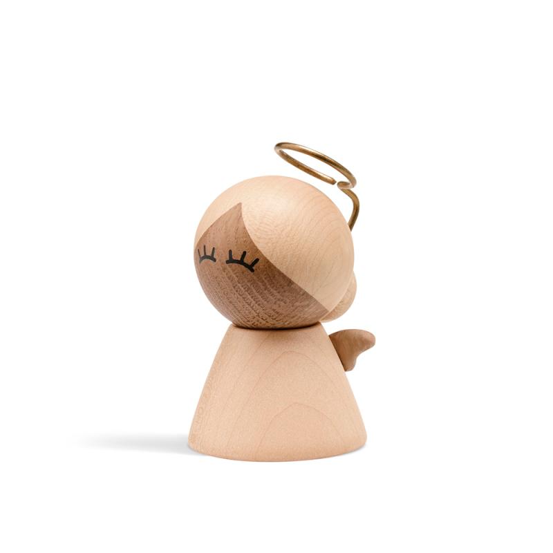 Englen Lærke, The small Angel, 8 cm fra FableWood